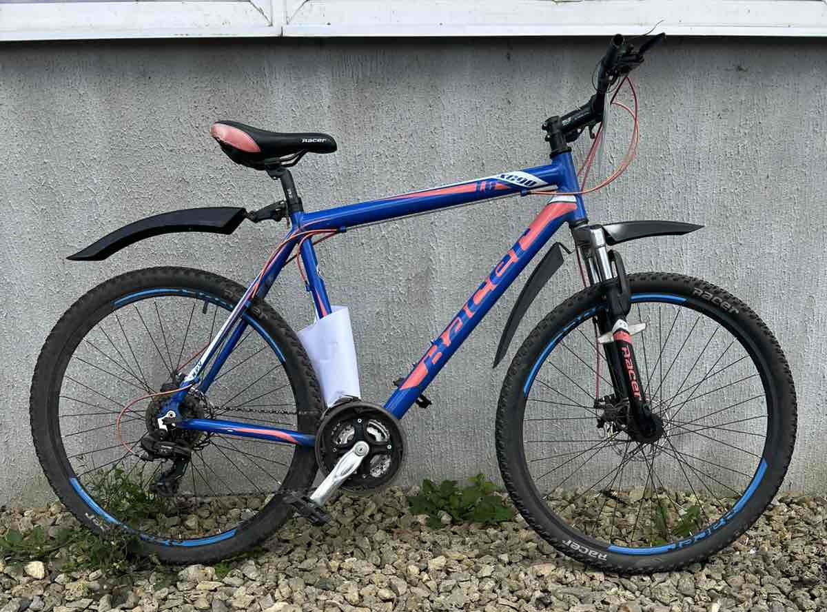 БУ велосипед  Racer XC90 27.5" сине-оранжевый 22 2026