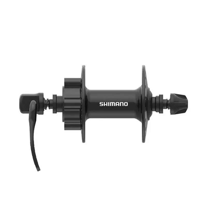 Втулка передн. Shimano TX506, 36 отв, 6-болт, QR, OLD 100мм, черн.