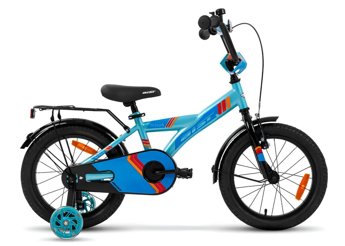 Велосипед AIST STITCH 18 18  синий 2025 4810310036349, Страна производства: Республика Беларусь