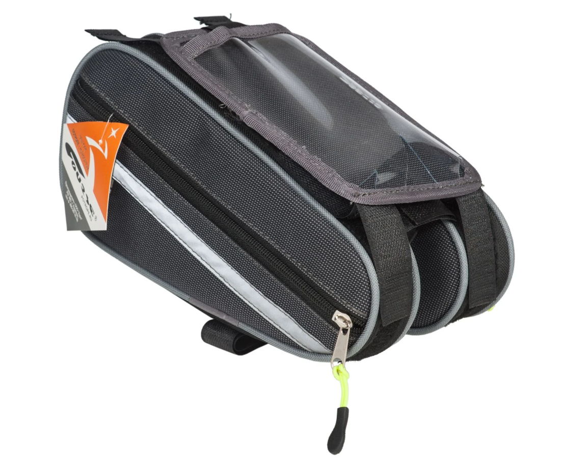 Велосумка МАСТЕР на раму (COURSE) чёрный