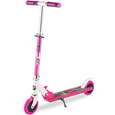 Самокат городской NOVATRACK PIONEER алюм., max 70кг, колеса 125 мм, розовый #117647