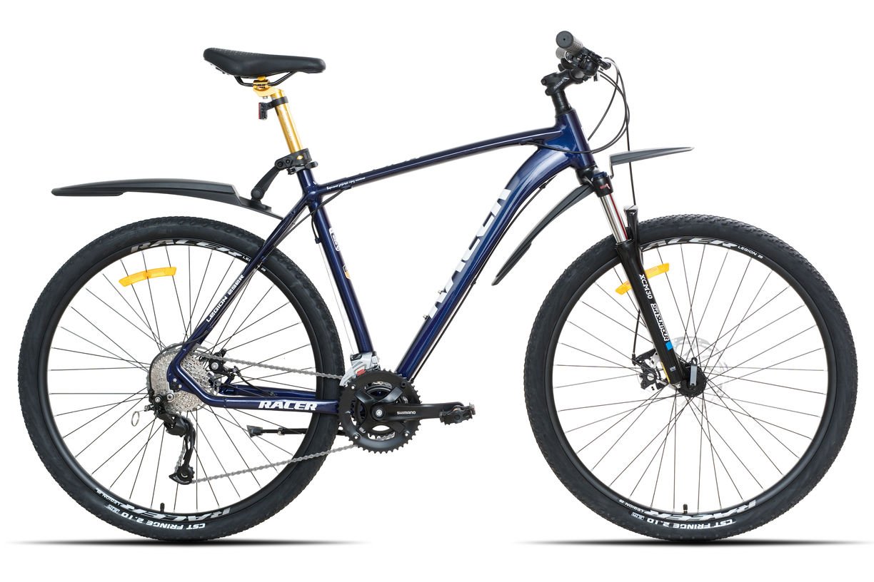 Велосипед Racer Legion 29 синий, логотип белый 2026 рост 22