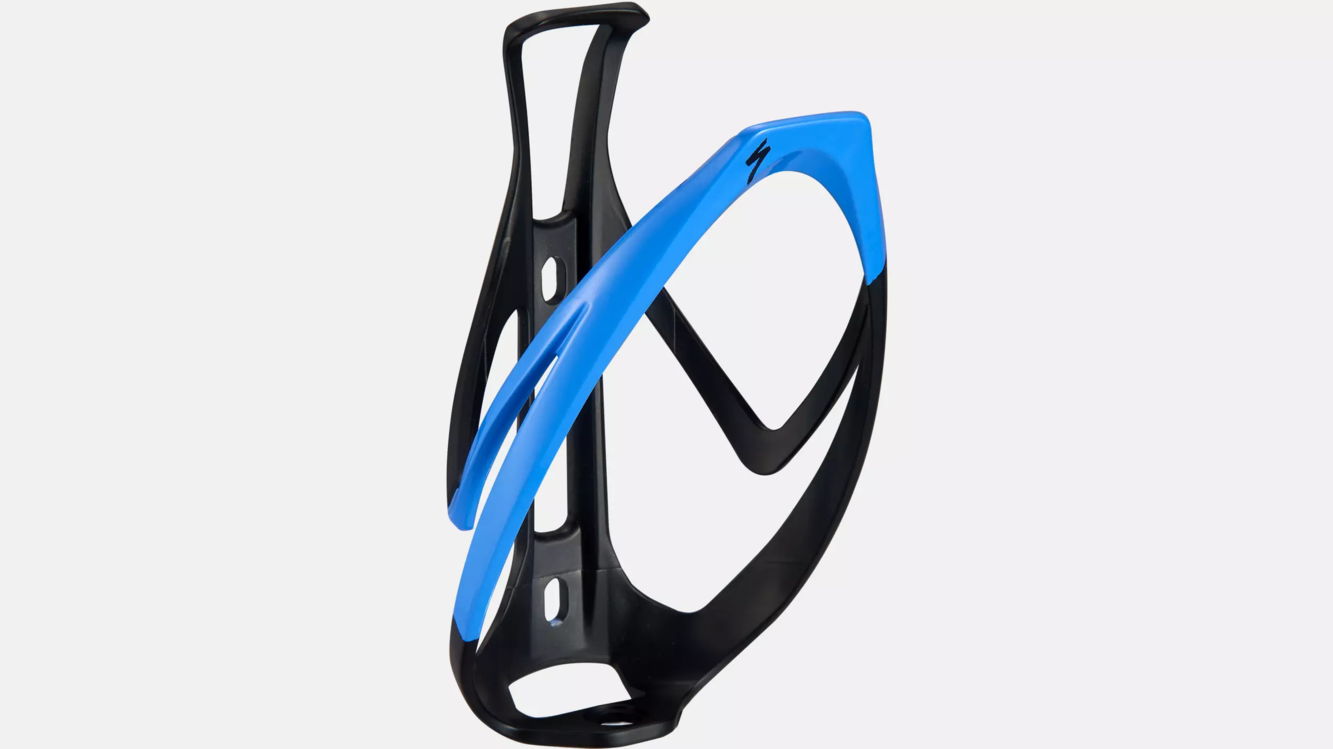 43021-1003 Флягодержатель Specialized RIB CAGE II MATTE BLK/SKYBLU