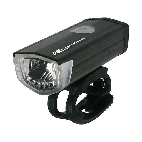 398568 Свет передний LONGUS, 3W LED/3ф, USB, 200Lm, USB, черный, GTIN: 8586014492359 /Китай/