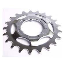 Звезда задн. Shimano, 21T(2.3мм), серебр.(DX)