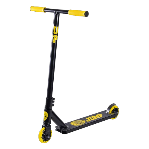 Самокат JUMP черный желтый