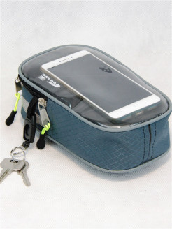 Велосумка МАСТЕР BOXER на руль (COURSE) синий