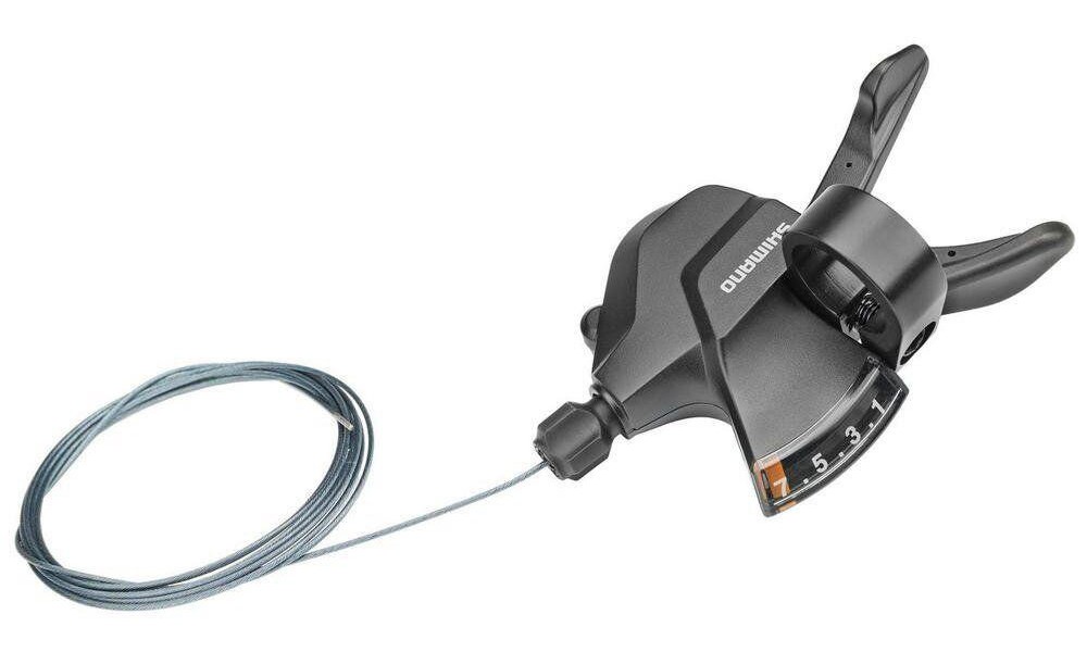 Шифтер Shimano Altus, M315, прав, 7ск, тр. 2050мм
