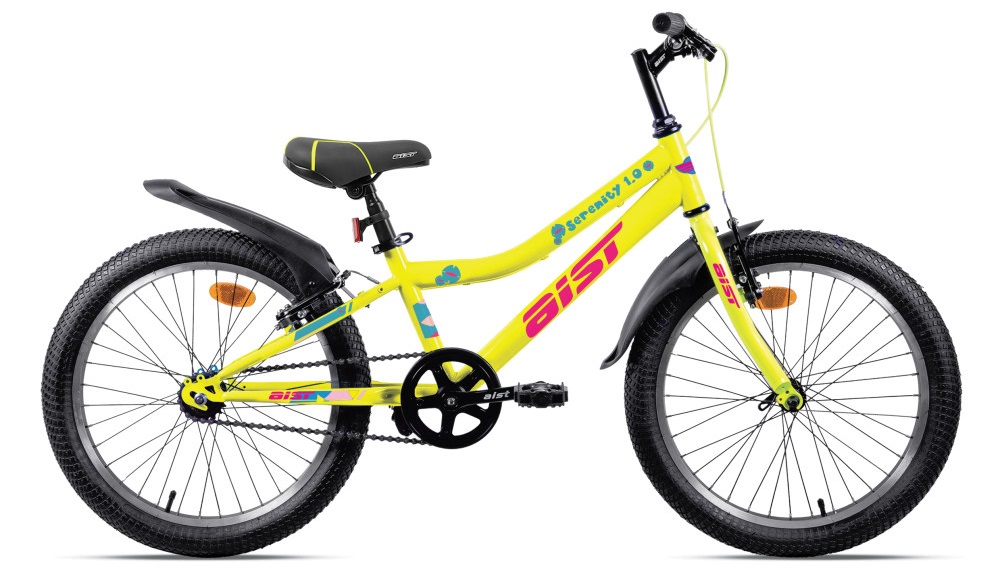 Велосипед AIST Serenity 1.0 20  желтый 2026 4810310040858, Страна производства: Республика Беларусь