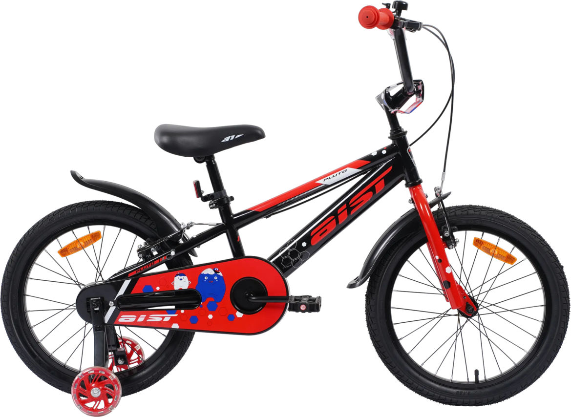 Велосипед AIST PLUTO 18 18  черный 2026 4810310039975, Страна производства: Республика Беларусь