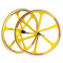 Комплект колёс Teny Rim TAFD/THREAD-6000N (жёлтый); Страна ввоза Тайвань; арт. 3735