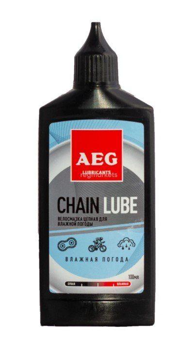 AEG Велосмазка для цепи "Влажная погода" 100мл