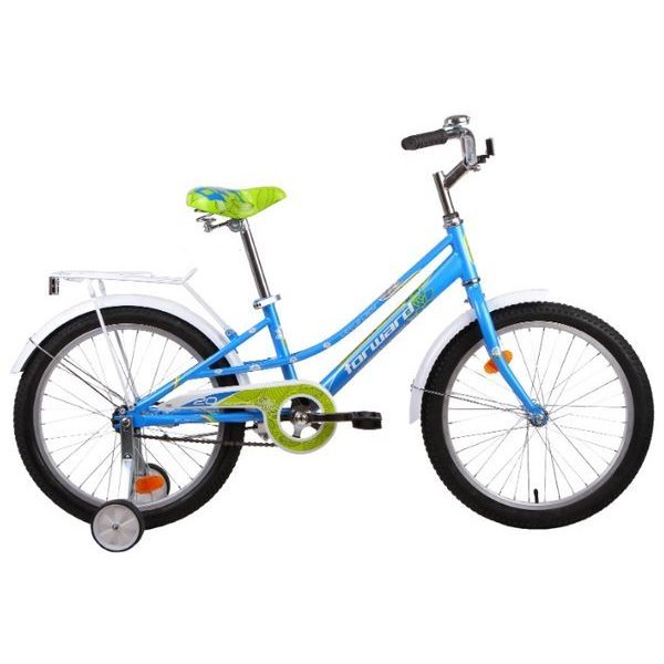 Велосипед FORWARD  LITTLE LADY AZURE 20 (рост 10.5") 2013-2014 голубой, RBKW4LN01006 
