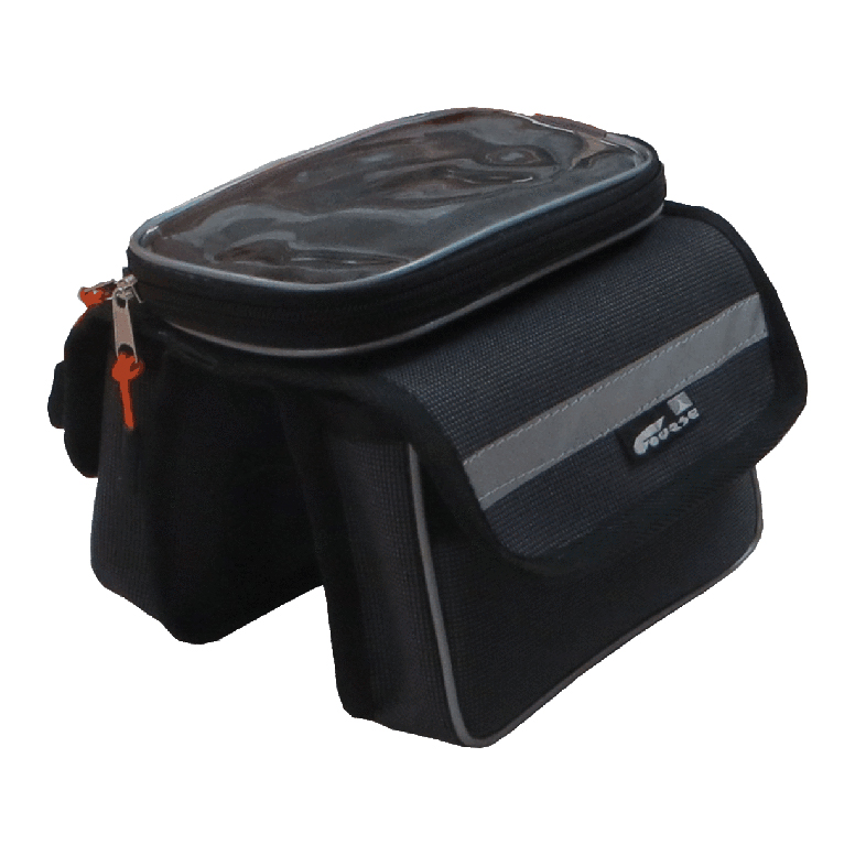 Велосумка ПиФОРМ на раму (COURSE) чёрный