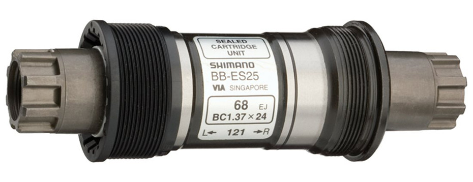 Каретка Shimano, BB-ES25, 68/121, б/болтов