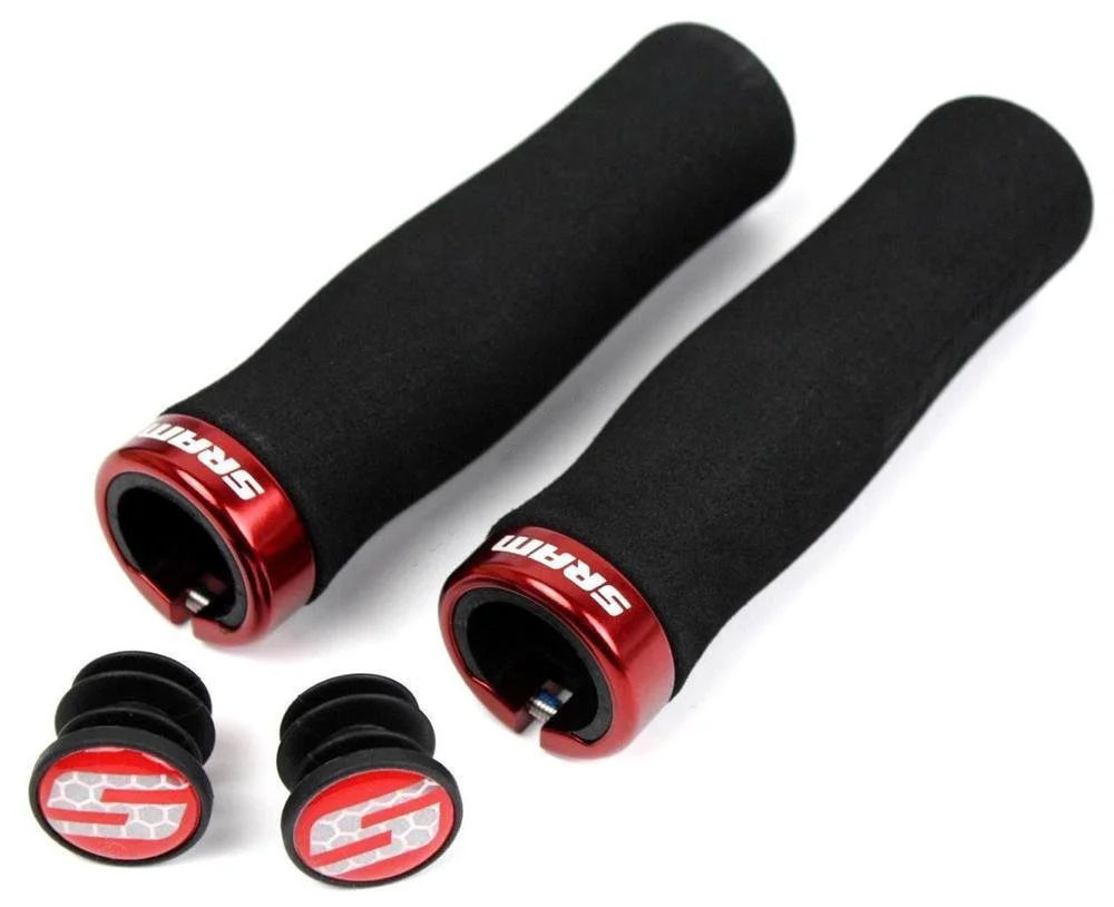 Грипсы SRAM Locking Grips Contour Foam 129mm Black with S