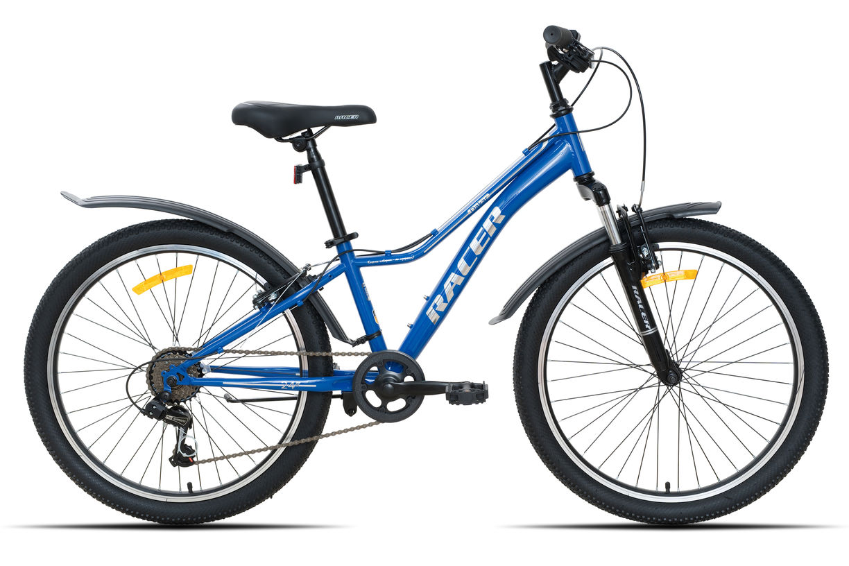 Велосипед Racer Dakar 24 синий, логотип серебро 2026 рост 12