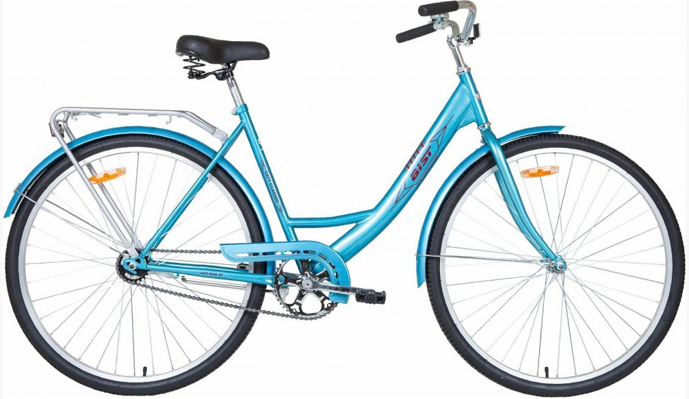 Велосипед дорожный для взрослых с открытой рамой  28-245 лазурный 4810310003518, Страна произв-ва: Р