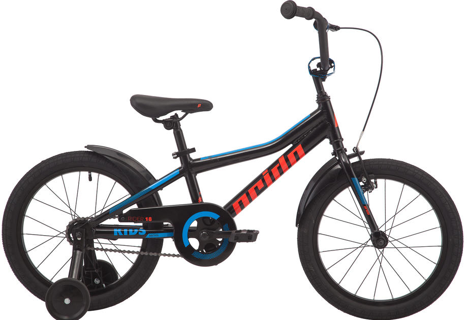 Велосипед 18" Pride RIDER 18 черный 2019
