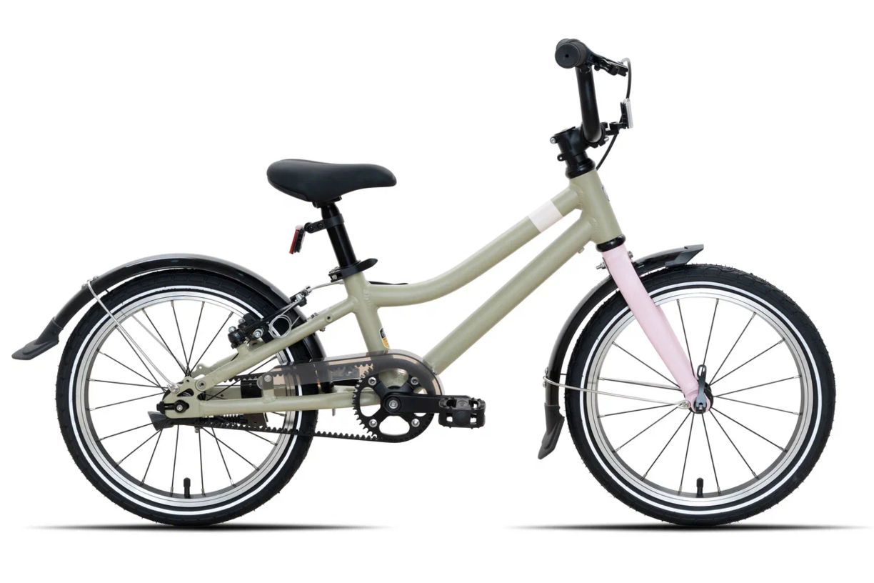 Велосипед MEET 16" Bloom серо-розовый 2026