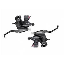 Шиф/Тор р. Shimano Altus, M310, лев/пр, 3x8ск, тр.+оплетк, цвет черный (РФ)