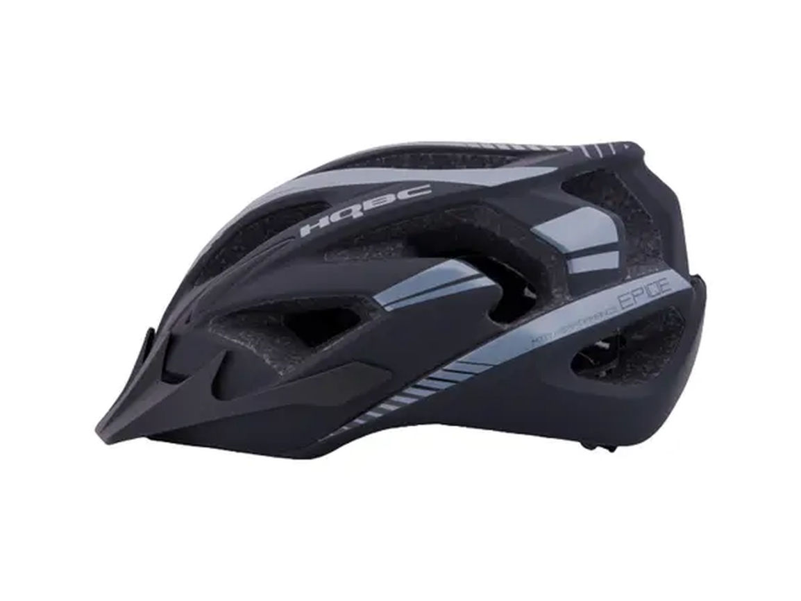 Q090327M Шлем HQBC, EPIQE, Black/Red matte, р-р 53-58, GTIN: 8586014492854 /Китай/
