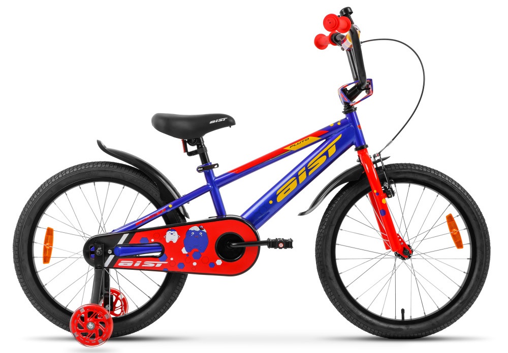 Велосипед AIST PLUTO 20 20  синий 2026 4810310040025, Страна производства: Республика Беларусь