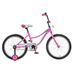 Велосипед NOVATRACK 12", NEPTUNE розовый, защита А-тип, короткие крылья, нет багажника #098562