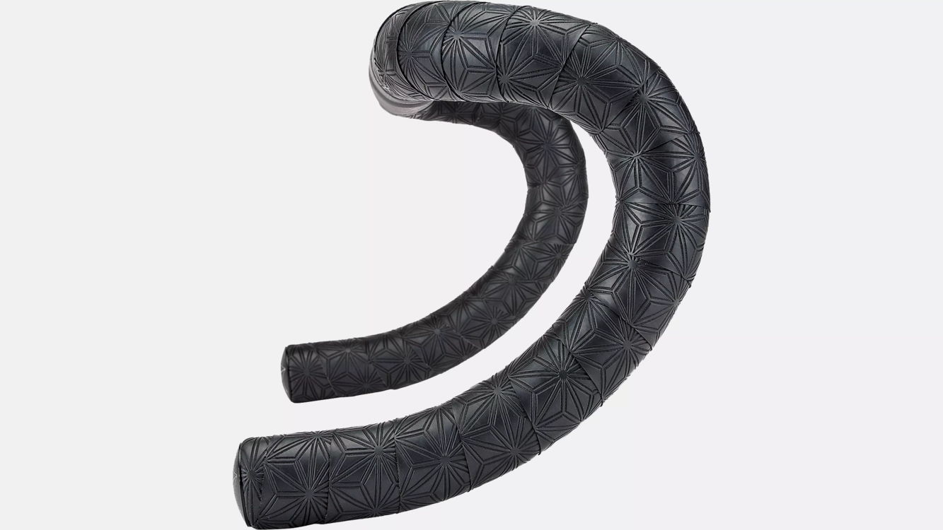 25522-3000 Обмотка руля Specialized SUPER STICKY KUSH TAPE CLASSIC BLK/ANO BLK PLUGS