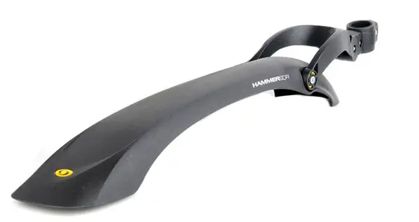 Щиток грязезащитный задний SIMPLA HAMMER SDR (чёрно-жёлтый)