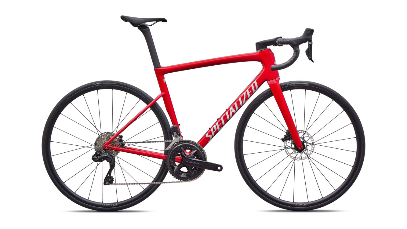 94926-5954 Велосипед Specialized TARMAC SL8 COMP DI2 REDTNT/SILDST 54