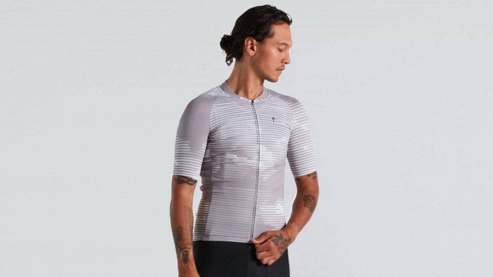 64022-5813 Джерси Specialized SL BLUR JERSEY SS MEN SIL M