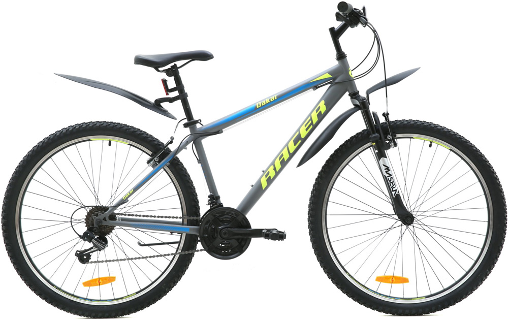 Велосипед Racer Dakar 27,5 серо-синий матовый рост 20