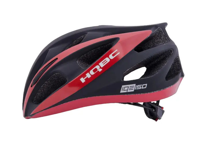 Q090331M Шлем HQBC, IQE150 Black/Red matte, р-р 54-58, GTIN: 8586014492885 /Китай/