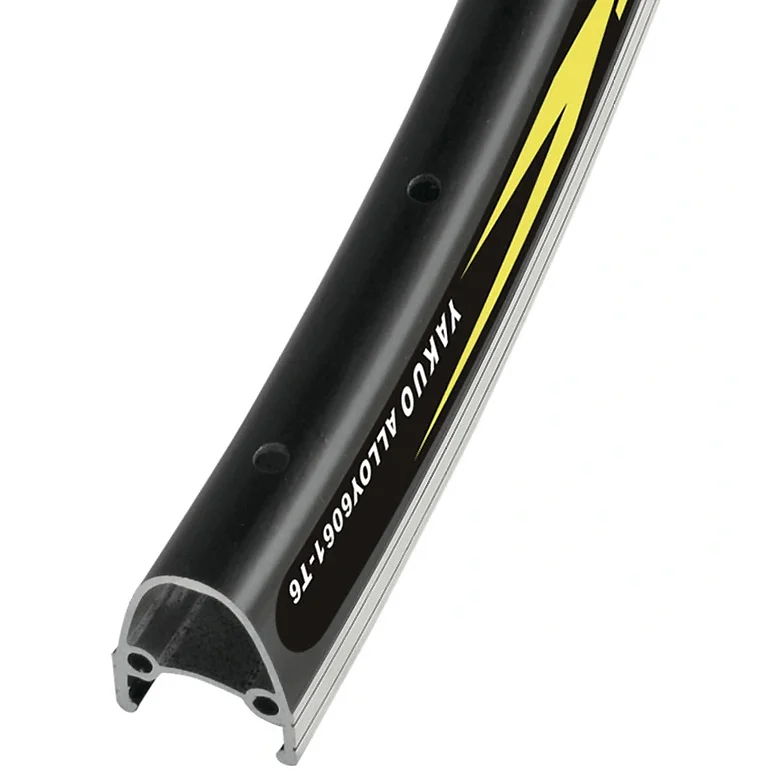 Обод велосипедный YKL-D1 26"*32H*14G, A/V, 520G/PC, чёрный/CNC