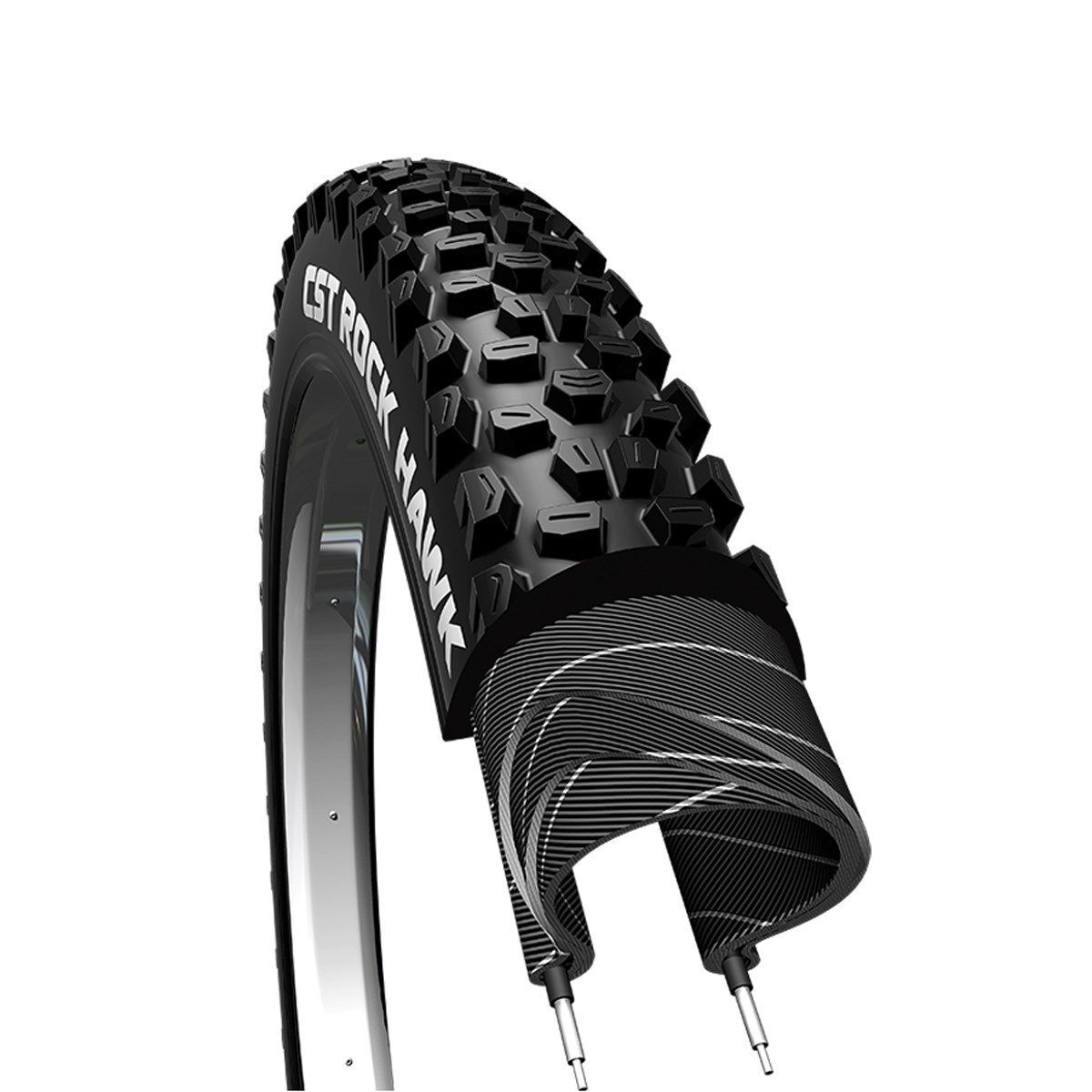 Покрышка CST 27.5x2.40 C-1844 ROCK HAWK SKIN WALL
