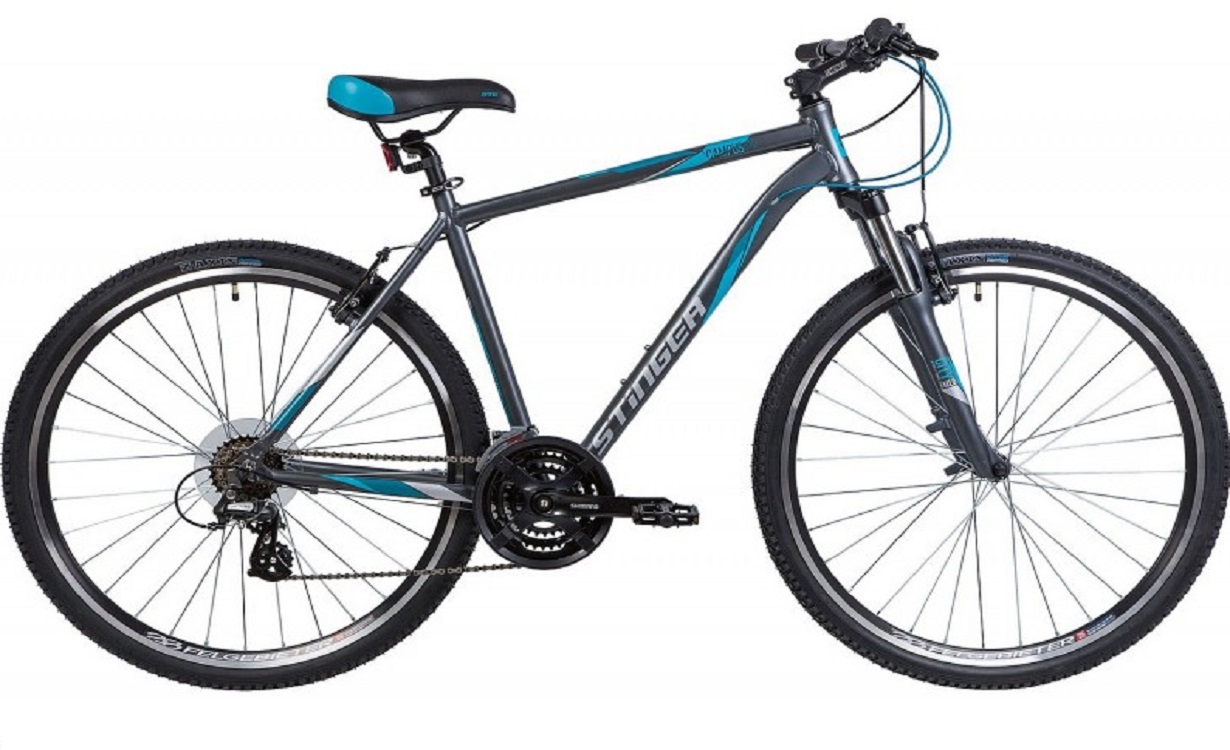 Велосипед Stinger 28" Campus Std 60; серый; TX800/M310/EF510