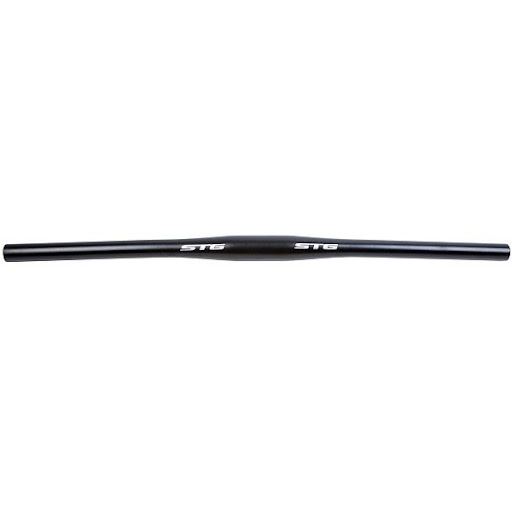 Руль STG   T-01 31.8x22.2; W=620, H=35 сталь. Черный
