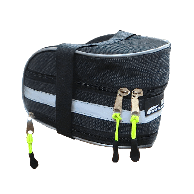 Велосумка под седло большая (COURSE) чёрный