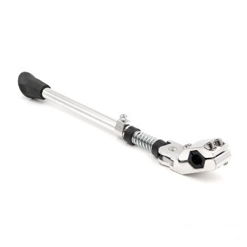 Подножка алюм. HX-Y13-01 KWA-6-07, центральная, универсальная 20-28", серебристая