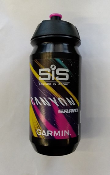 Велофляга, 500мл, Bottle Promotions, Shiva, цвет в/команда EF Education First 2020