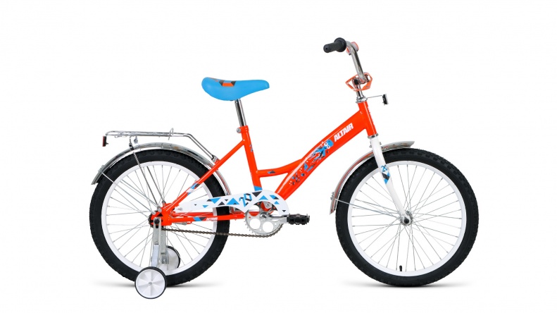велосипед ALTAIR KIDS 20 (20" 1ск) белый/оранжевый /8712003000, RBKN9YN01003