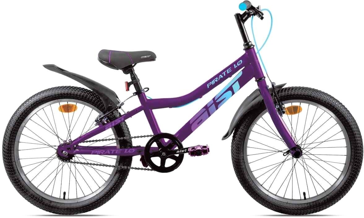 Велосипед AIST Pirate 1.0 20 фиолетовый 2024 4810310032563, Страна произв-ва: Республика Беларусь