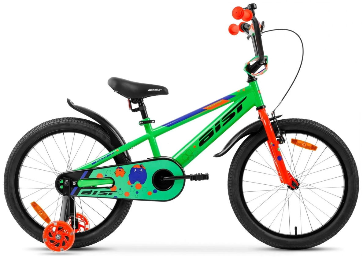 Велосипед AIST PLUTO 18 18  зеленый 2025 4810310036080, Страна производства: Республика Беларусь
