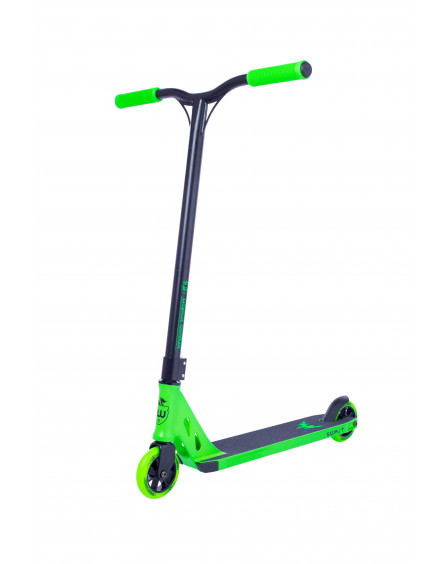 Самокат SUMMIT black green артикул SAMMIT-BG