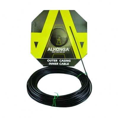 Оплётка троса тормоза Alhonga HJ-DCP001-S (30 м., чёрный)