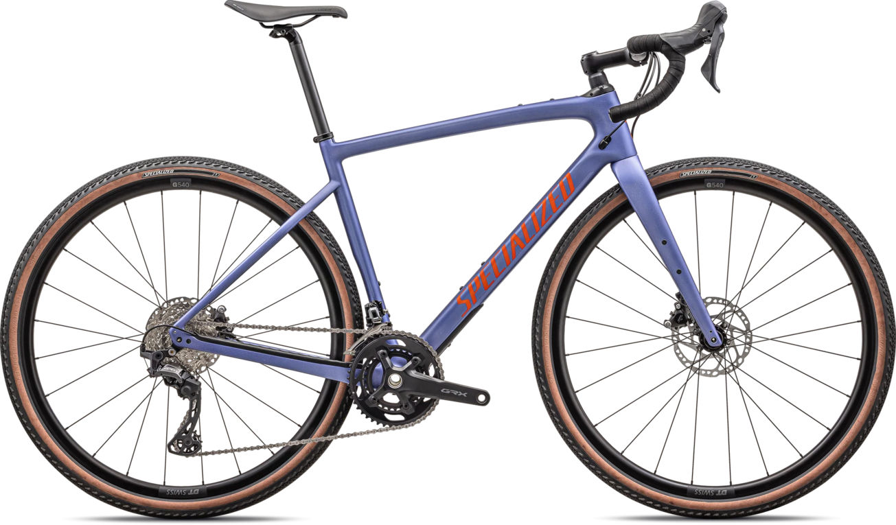 95424-6152 Велосипед Specialized DIVERGE SPORT CARBON PRPTNT/NDGO/AMBRGLW 52