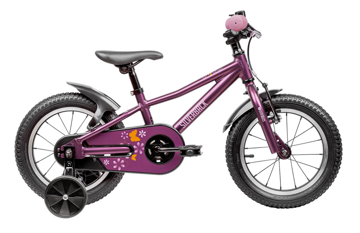 Велосипед SILVERBACK SKID 14 GIRL GLOSS HOPBUSH PURPLE/GLOSS PINK 2026