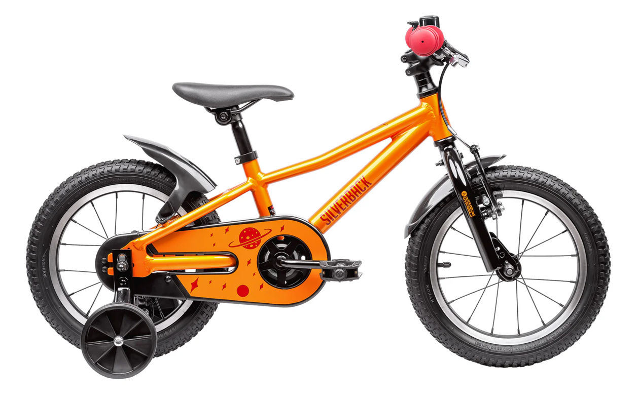 Велосипед SILVERBACK SKID 14 BOY GLOSS ORAGE FLAME/GLOSS RED 2026