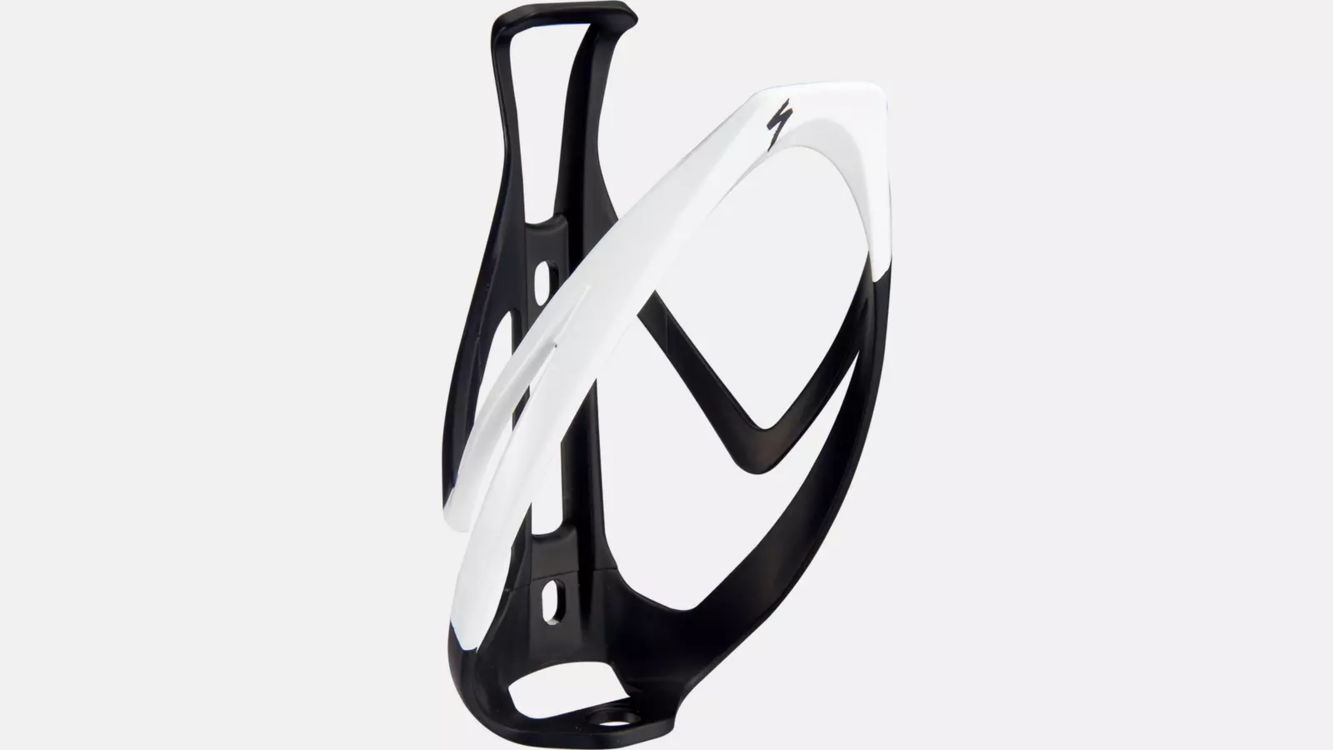 43020-1006 Флягодержатель Specialized RIB CAGE II MATTE BLK/WHT
